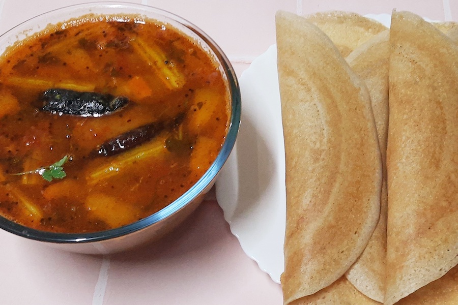 Sambar Atta Dosa 40