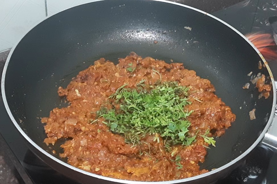 Aloo Matarer Sabji 13